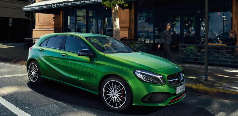 Feisty and dynamic New-Generation A-Class Mercedes-Benz  