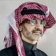 Prince Alwaleed Bin Talal, Saudi billionaire and founder of Kingdom Holding Co., poses for a photograph in the penthouse office of Kingdom Holding Co., following his release from 83 days of detention in the Ritz-Carlton hotel in Riyadh, Saudi Arabia