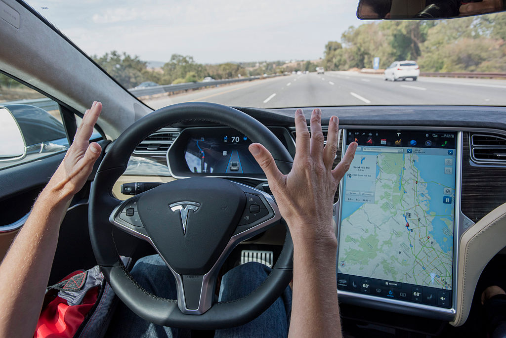 tesla's self-driving cars; automobile;