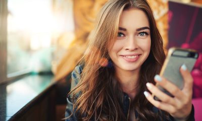 woman browsing internet