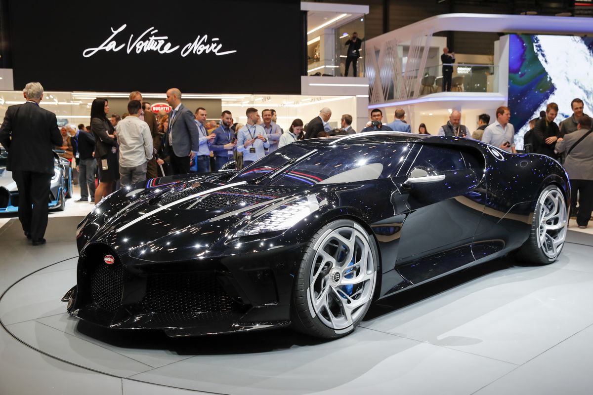 Bugatti La Voiture Noire at Geneva Motor Show