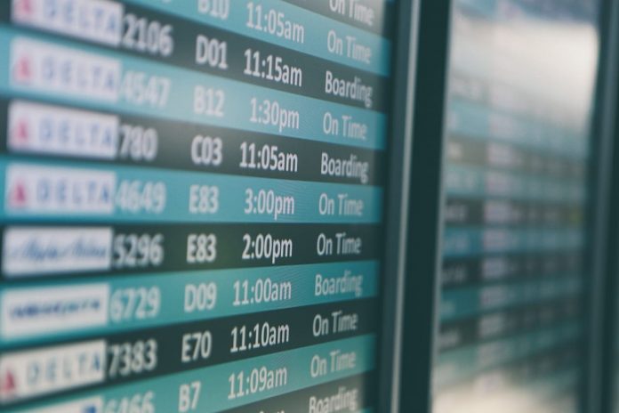 airport flight schedule