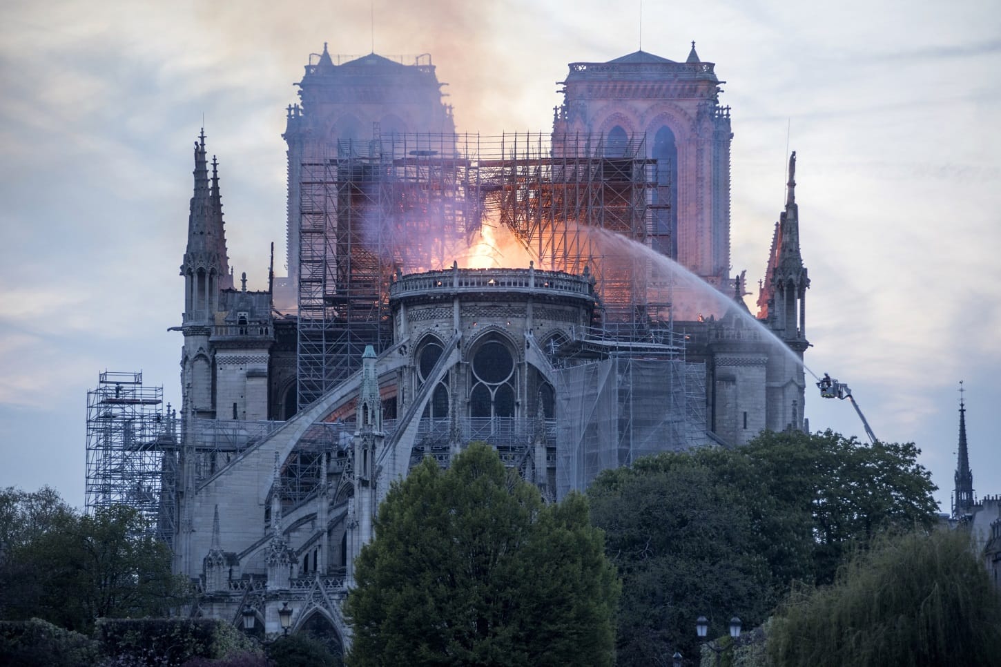 Fire at Notre Dame Cathedral