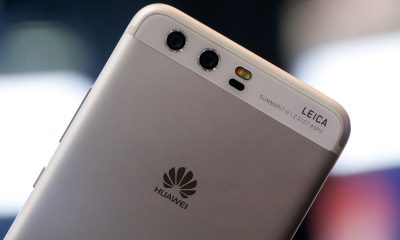 Dual rear facing cameras by Leica sit on the back of P10 smartphone, manufactured by Huawei