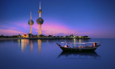 kuwait city image; kuwait stocks best in middle east