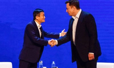 jack ma & elon musk at world artificial intelligence conference