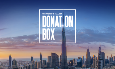 Over 180,000 lights shine on Burj Khalifa as donations pour for 'World’s Tallest Donation Box' initiative