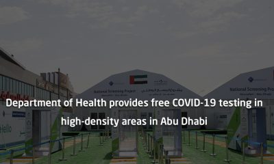 Department of Health provides free COVID-19 testing in high-density areas in Abu Dhabi