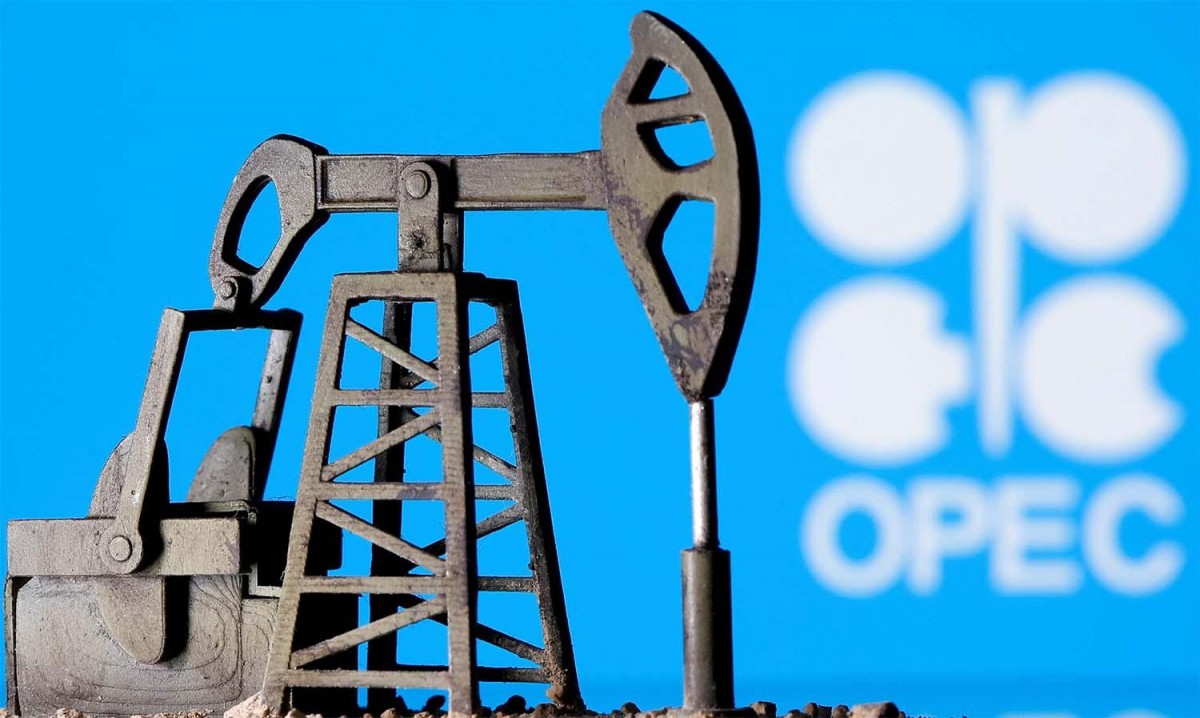 OPEC daily basket price stood at $45.21 a barrel Tuesday