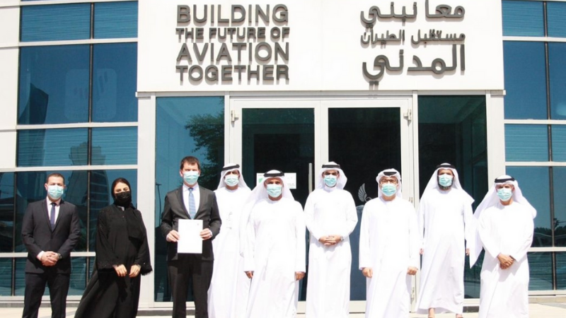 Wizz Air Abu Dhabi receives its Air Operator Certificate شركة "ويز إير أبوظبي" للطيران الاقتصادي تحصل على شهادة المشغل الجوي