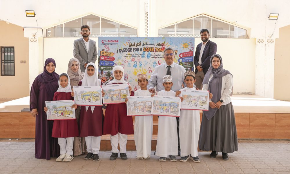 IHE and Eicher Trucks and Buses promote school bus safety awareness among students